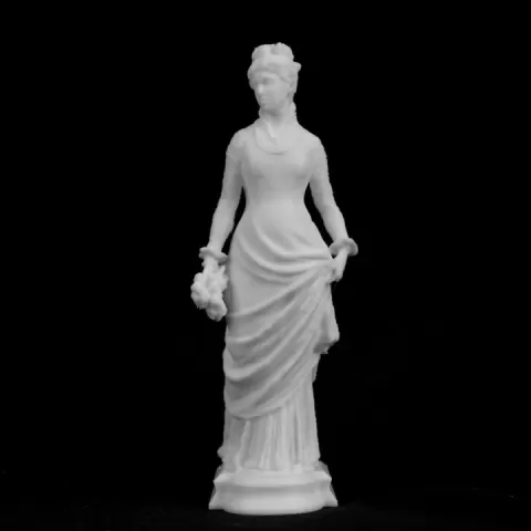 A Parisienne at The Petit Palais museum, Paris, France by Scan The World