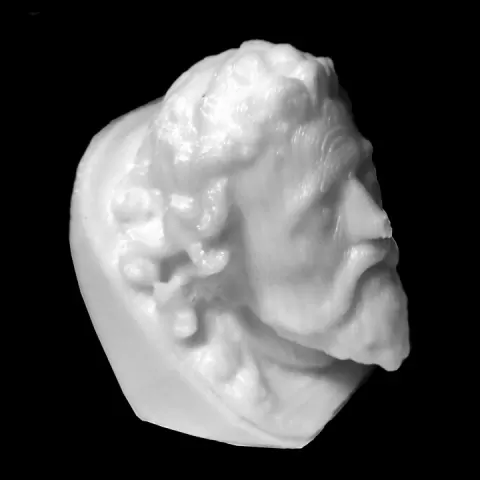 The head of St John Baptist The National Art Museum of Copenhagen, Denmark by Marchal Geoffrey