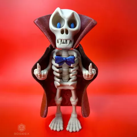 Vampire Skeleton by 3DGeex
