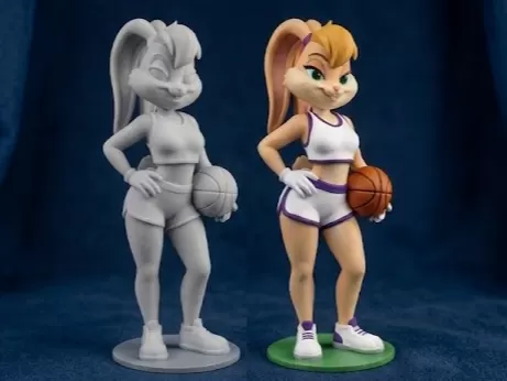Lola Bunny basketball