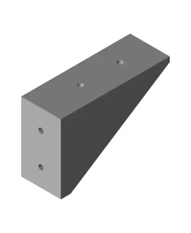 Skådis pegboard desk mount.stl