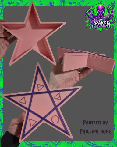Pentagram Trays