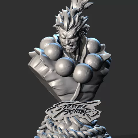 BUST AKUMA Street Fighter