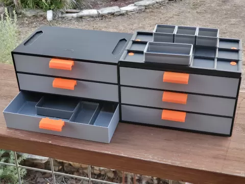 Gridfinity Modular Drawer System