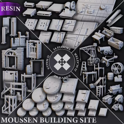 Moussen Building Site by Tilesmith