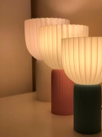 Modern Bedside/Table Lamp - Elysian