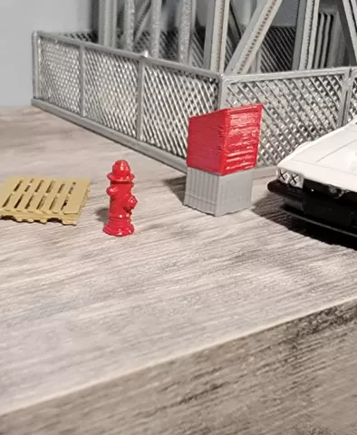 1:64 Fire Hydrant for Hot Wheels or Matchbox
