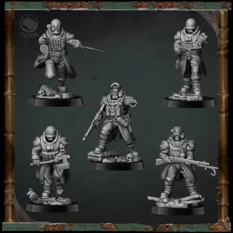 Naval Troopers - Set01 by Tauros Creative