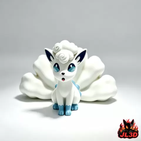 #0037 阿罗拉六尾 阿罗拉 ロコン Vulpix