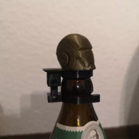 Bottle cap Ironman