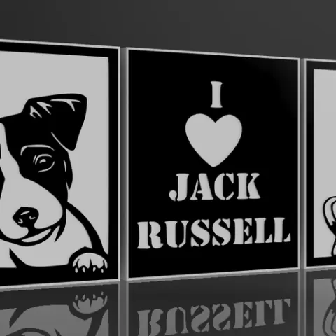 Jack Russell Lamp