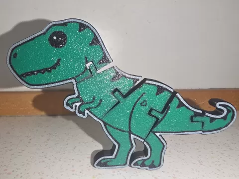 Flexi dinosaur