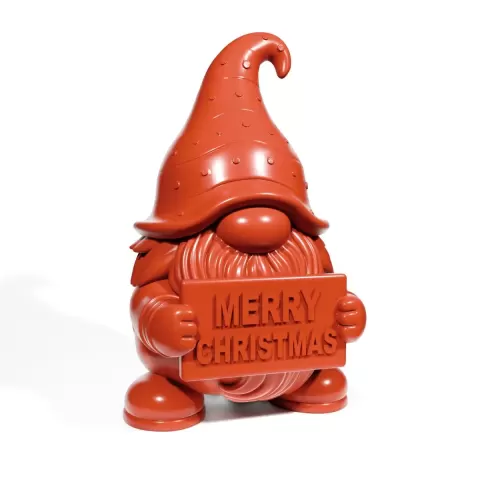 Christmas Gnome - 3D Everything