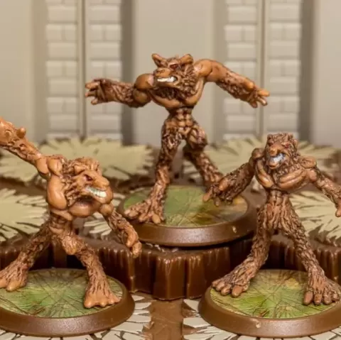 Anubian Wolves Heroscape - Clemster