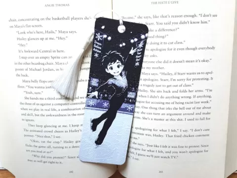 Bookmark, Figure skater, Boy