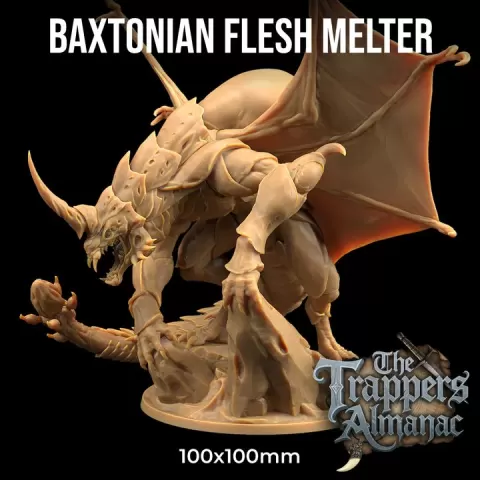 Baxtonian Flesh Melter | PRESUPPORTED | The Trappers Almanac by The Dragon Trappers Lodge
