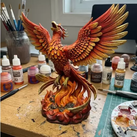 Rising Phoenix Statue