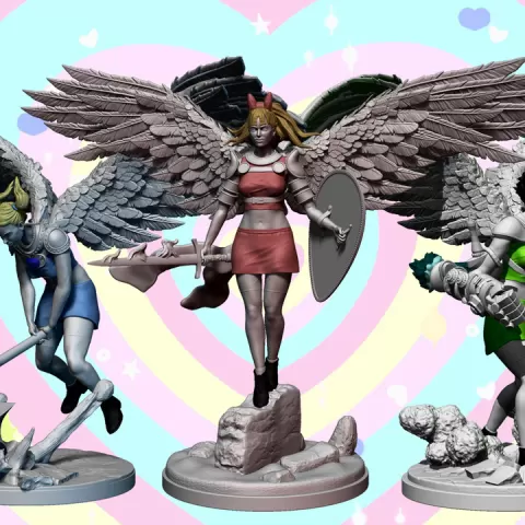 Powerpuff Valkyries by Studio Fantasms