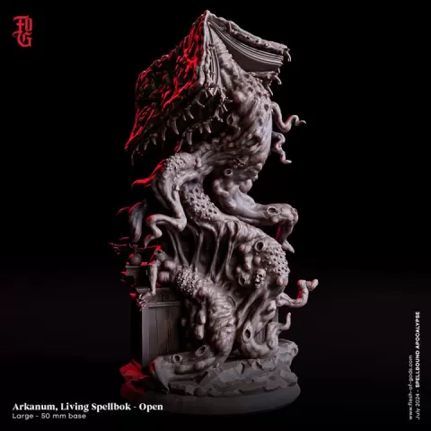 Arkanum, Living Spellbook by Flesh of Gods