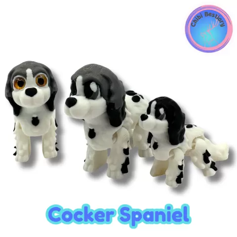 Cocker Spaniel Flexi by ChibiBestiary