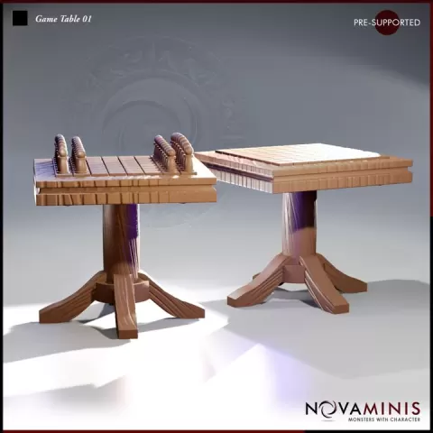 Game Table 01 by NovaMinis