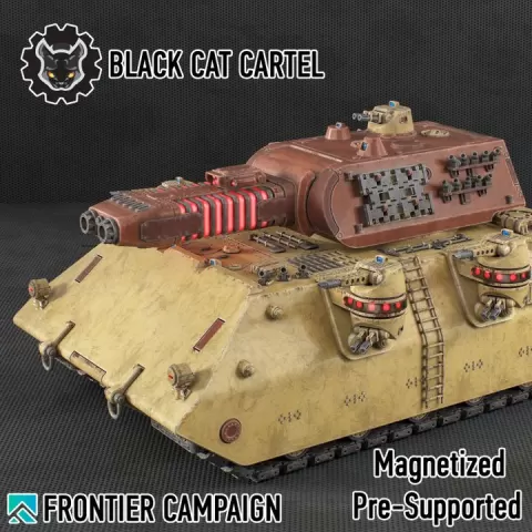 Z41.03 (GA) 'PlasMaus' Super Heavy Tank (Iron Kaput Series) by Black Cat Cartel