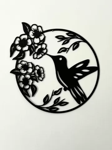 Hummingbird wall Art Spring Wall Art