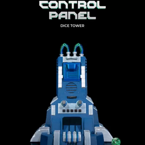 Control Panel Dice Tower by Stlflix