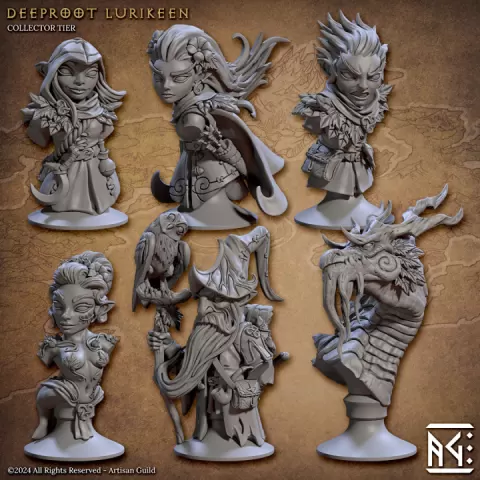 Deeproot Lurikeen Busts (Deeproot Lurikeen) by Artisan Guild