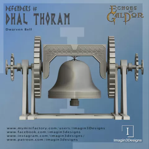 Dwarven Bell by Imagin3Designs