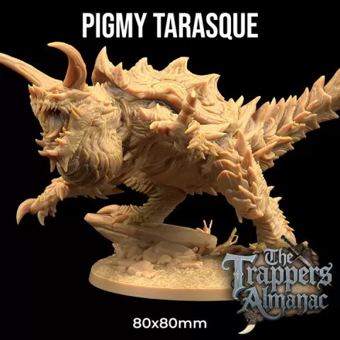 Pigmy Tarasque | PRESUPPORTED | The Trappers Almanac by The Dragon Trappers Lodge