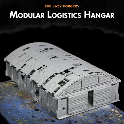 Modular Logistics Hangar by The Lazy Forger