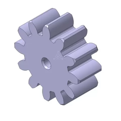 SPUR GEAR Module 2 12 TEETH