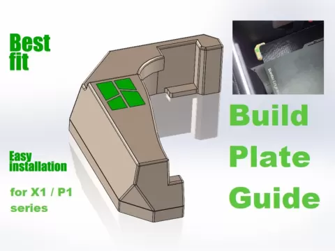 Build Plate Guide for X1C / X1E / P1 series