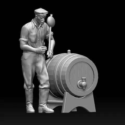 worker by Dmitry Tishchenkov