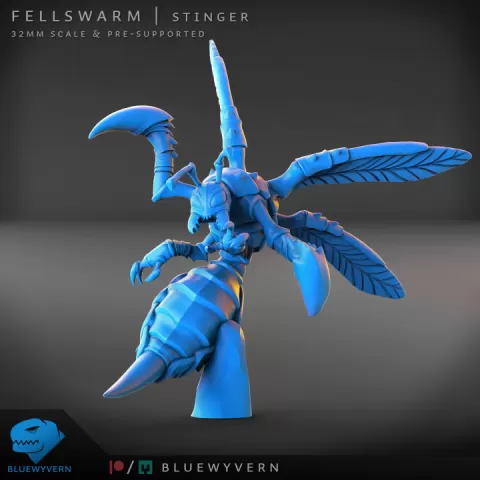 Fellswarm - Stinger by BlueWyvern