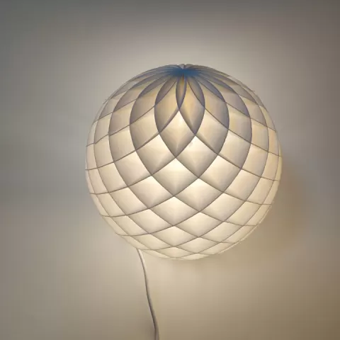 Spiral ball LED lamp by chenlong