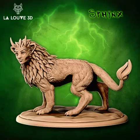 Sphynx 2 by La Louve 3D