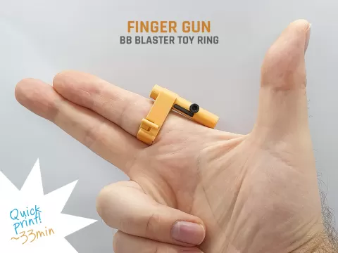 Finger Gun — BB Blaster Toy Ring