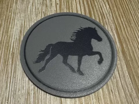 Untersetzer isländer 10 cm