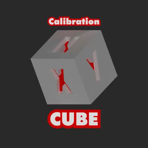 Calibration Cube, 20 mm by Siarhei