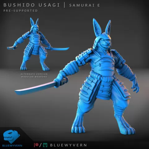 Bushido Usagi - Samurai E (Modular) by BlueWyvern