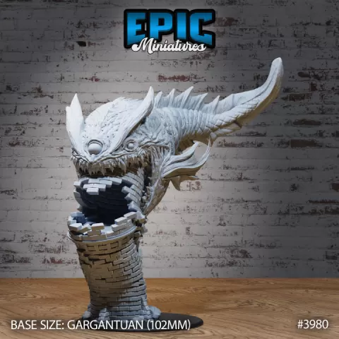 Void Leviathan Crushing / Ocean God / Astral Sea Serpent / Cosmic Creature / Legendary Water Beast / Ancient Demon by Epic-Miniatures