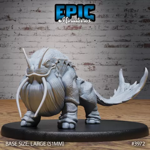 Whale Cat / Lord of the Sea / Water Beast / Aqua Tribe Creature / Moby Dick Hybrid / Underwater Encounter by Epic-Miniatures