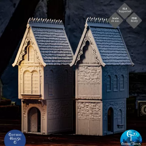 Gothic House C by Gothic Things