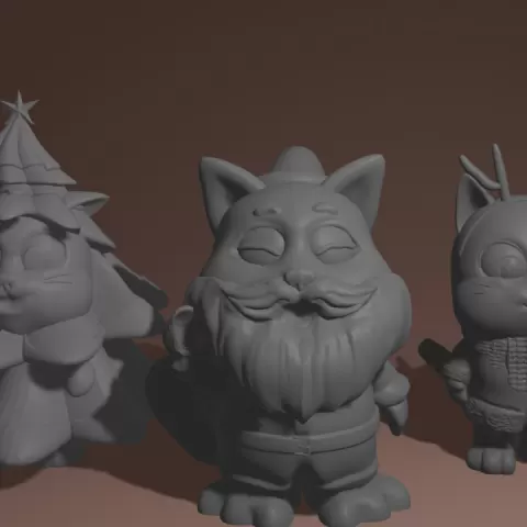 Christmas CAT by Antony Ho