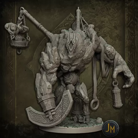 Golem Guardian by Jandro Marquez