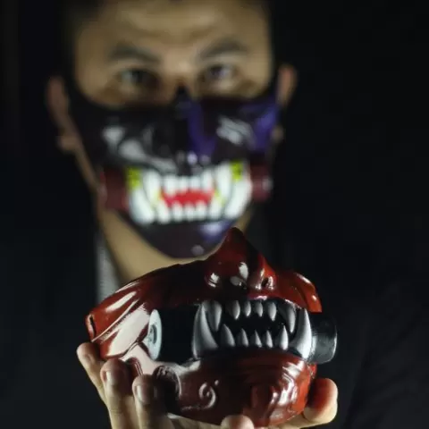 Oni mask/ Mascara Oni