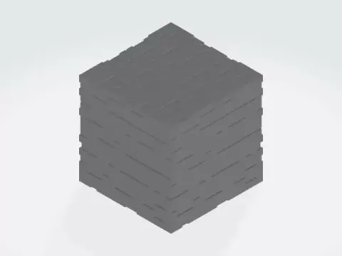 Minecraft Stone - Glitched3DPrinter