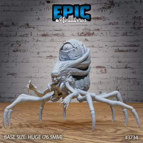 Atlach Brood Guard / Astral Arachnid Beast / Ancient Crawler Insect / Lovecraftian Entity / Spider Mind Ruler / Dream Weaver Hunter / Planar Creature by Epic-Miniatures